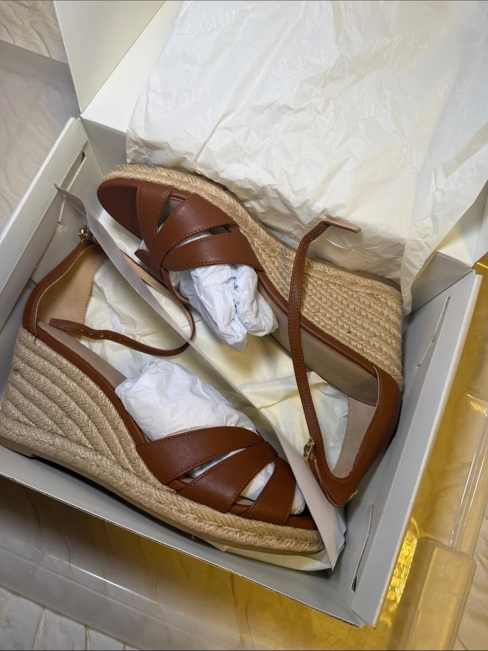 Lauren Ralph Lauren Wedge Sandals